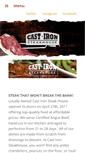 Mobile Screenshot of castironsteak.com